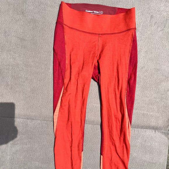 Outdoor Voices - Flex Zoom 7/8 Legging - Brick/Currant/Adobe - Picture 7 of 7